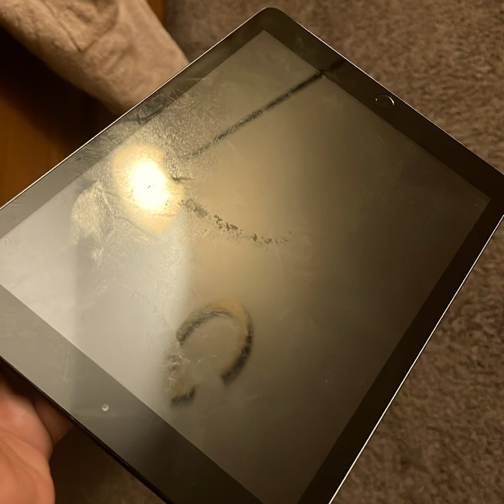 Kids ipad cause it’s distracting